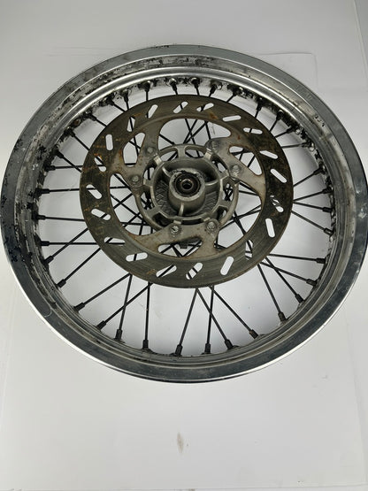 vordere Speichenfelge, Derbi/Aprilia/Gilera, 17Z, 12mm Achsdurchmesser