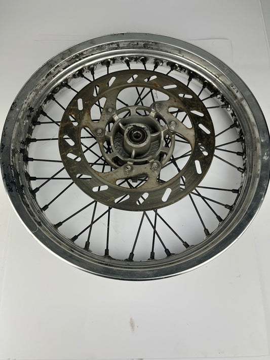 vordere Speichenfelge, Derbi/Aprilia/Gilera, 17Z, 12mm Achsdurchmesser