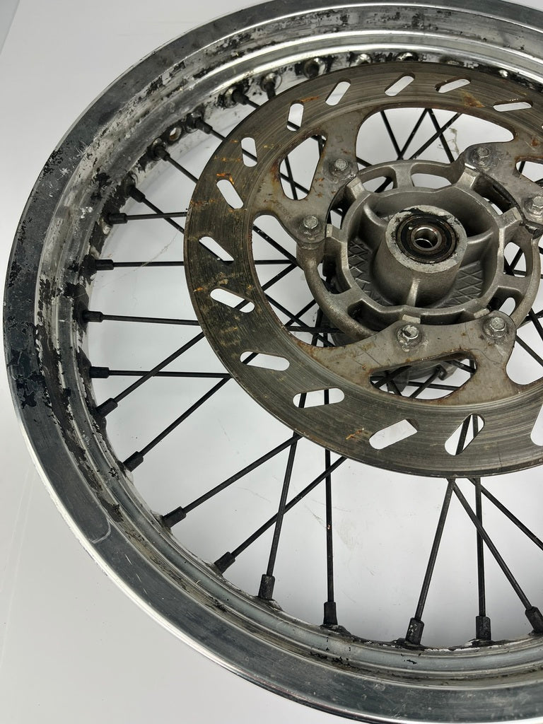 vordere Speichenfelge, Derbi/Aprilia/Gilera, 17Z, 12mm Achsdurchmesser