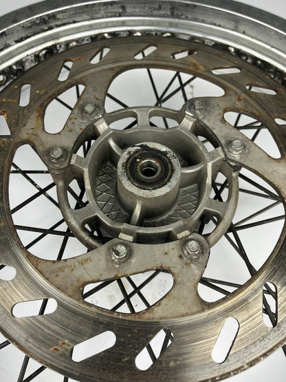 vordere Speichenfelge, Derbi/Aprilia/Gilera, 17Z, 12mm Achsdurchmesser