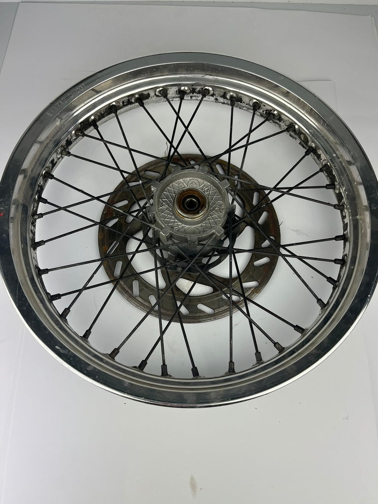 vordere Speichenfelge, Derbi/Aprilia/Gilera, 17Z, 12mm Achsdurchmesser
