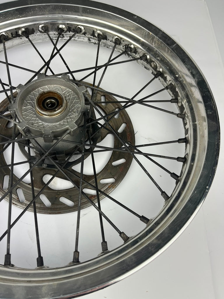 vordere Speichenfelge, Derbi/Aprilia/Gilera, 17Z, 12mm Achsdurchmesser