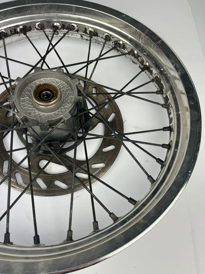 vordere Speichenfelge, Derbi/Aprilia/Gilera, 17Z, 12mm Achsdurchmesser