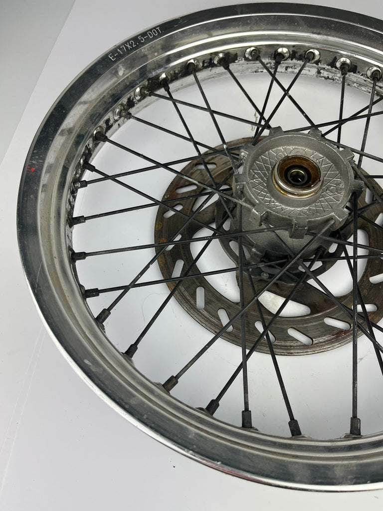 vordere Speichenfelge, Derbi/Aprilia/Gilera, 17Z, 12mm Achsdurchmesser
