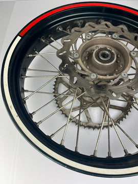 hintere Speichenfelge, Beta, 17Z, 17mm Achsdurchmesser