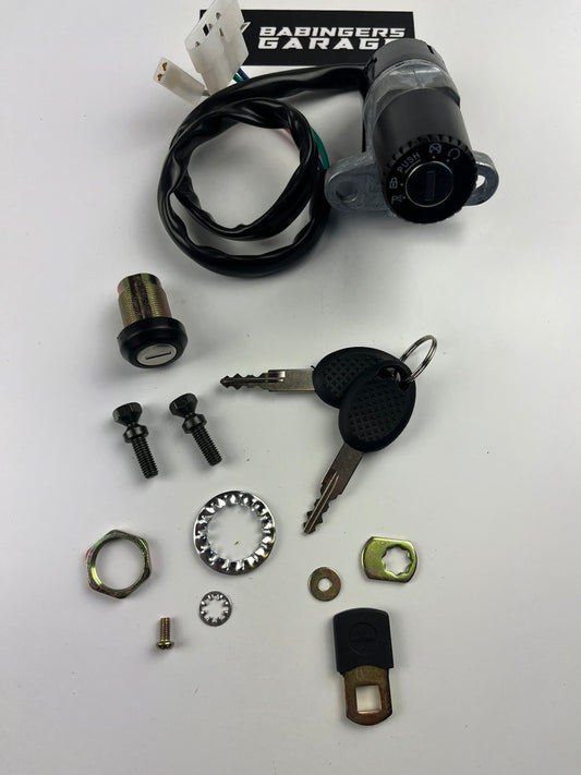 Schlosssatz für Derbi Senda ab 2006, Aprilia RX50, SX50 ab 2006