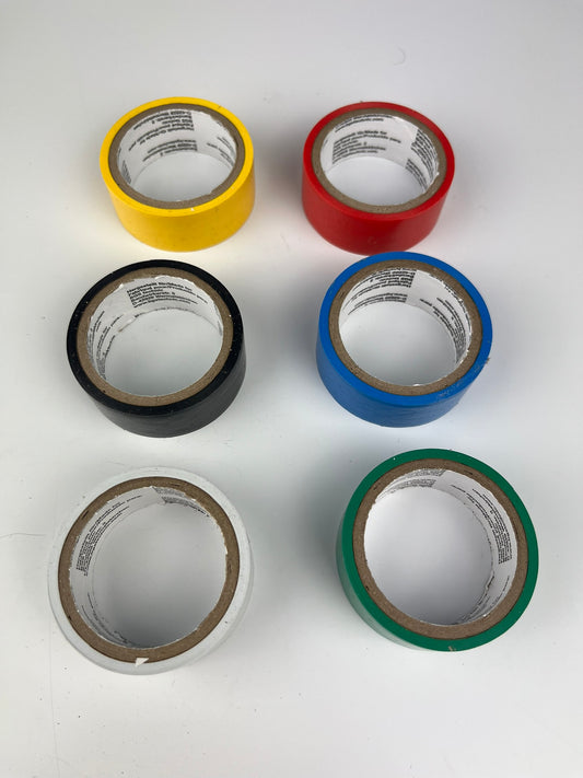 Isolierband Set PVC, 6 Stk.