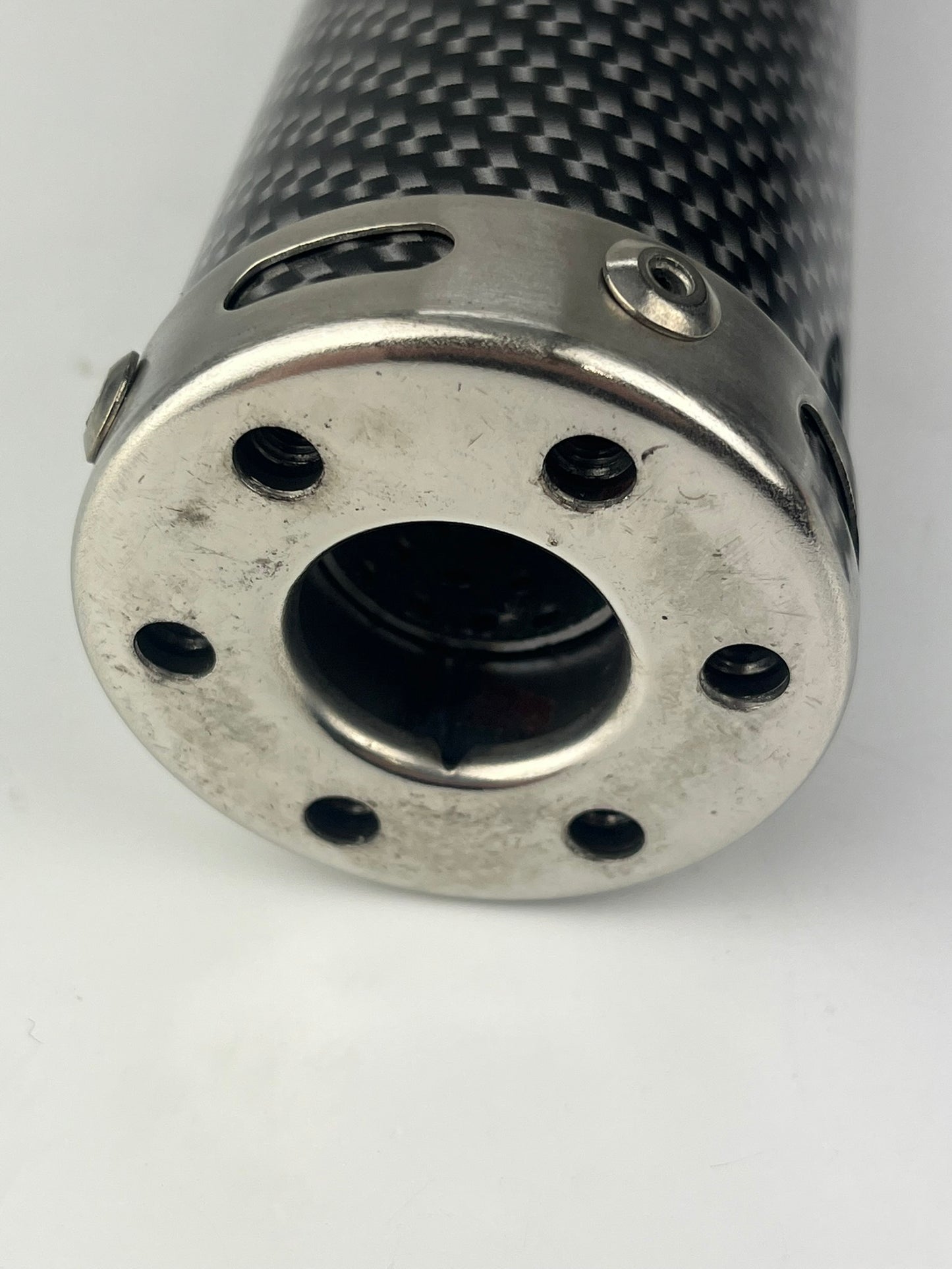 Endschalldämpfer carbon für 2-3 Loch Sportauspuff