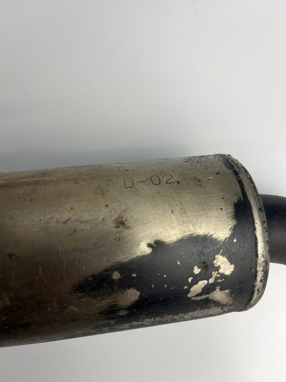 Endschalldämpfer mit Zwischenrohr, Rieju MRX, D-02