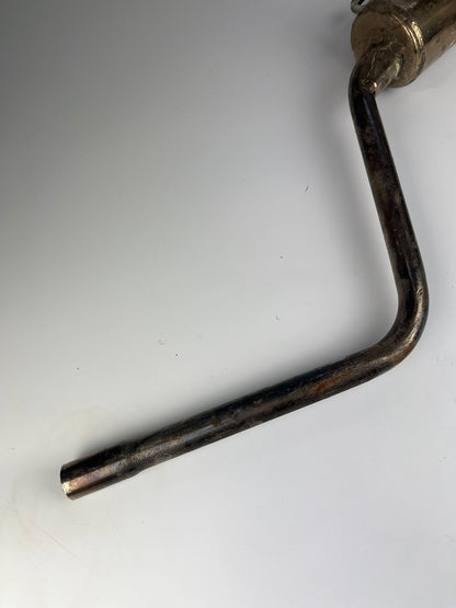 Endschalldämpfer mit Zwischenrohr, Rieju MRX, D-02