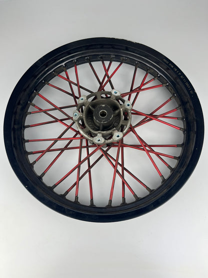vordere Speichenfelge, Derbi/Aprilia/Gilera, 17Z, 15mm Achsdurchmesser
