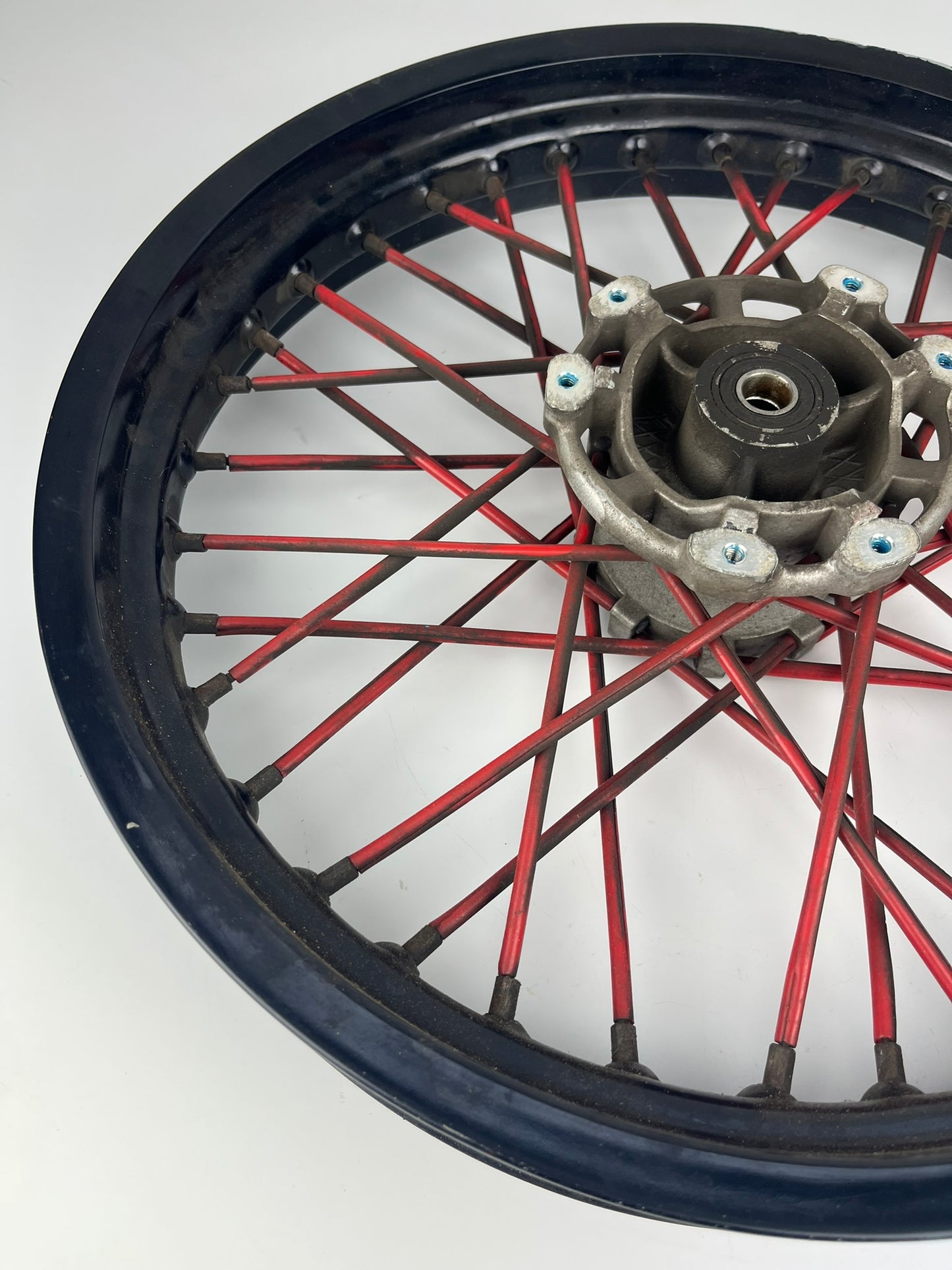 vordere Speichenfelge, Derbi/Aprilia/Gilera, 17Z, 15mm Achsdurchmesser