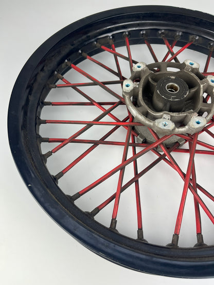 vordere Speichenfelge, Derbi/Aprilia/Gilera, 17Z, 15mm Achsdurchmesser