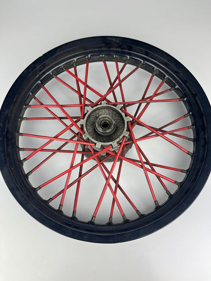 vordere Speichenfelge, Derbi/Aprilia/Gilera, 17Z, 15mm Achsdurchmesser
