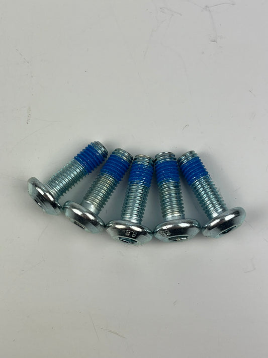 Flachkopf Schraubenset, M8x25/20 für Bremsscheibe, 8mm Bund