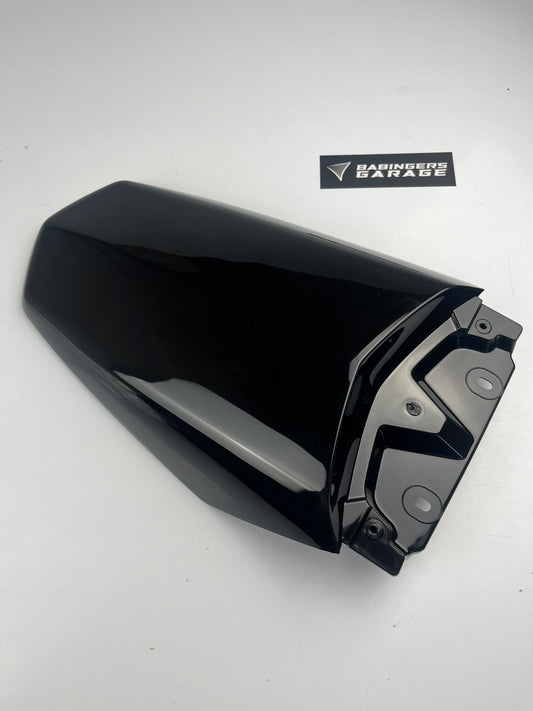 Heckverkleidung Derbi/Aprilia/Gilera ab BJ 2018, schwarz/weiß, NEU