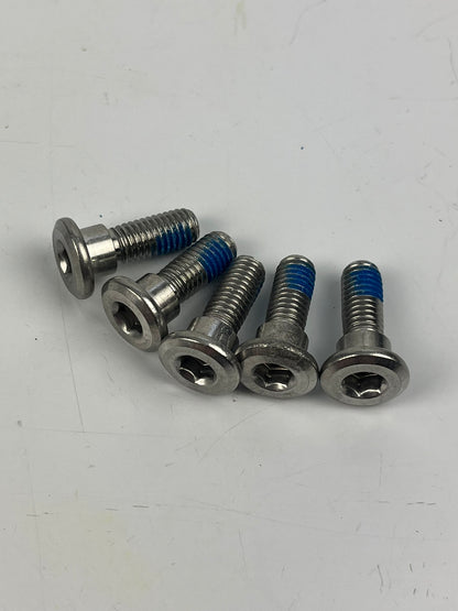 Flachkopf Schraubenset, M8x20/17 für Bremsscheibe, 10mm Bund