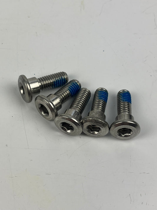 Flachkopf Schraubenset, M8x20/17 für Bremsscheibe, 10mm Bund