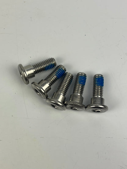 Flachkopf Schraubenset, M8x20/17 für Bremsscheibe, 10mm Bund