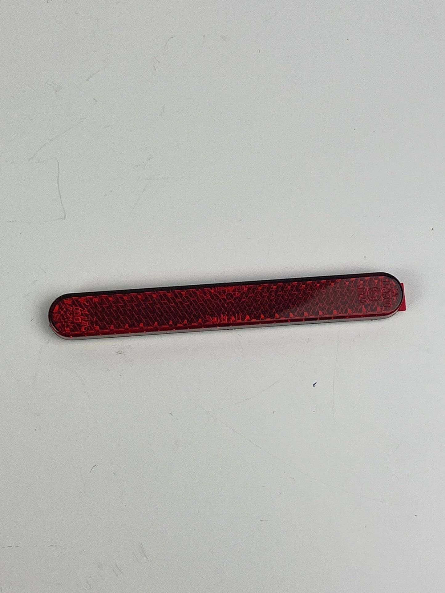 Reflektor 100x13mm, selbstklebend, rot