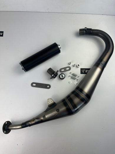 Sportauspuff Lower SCR Corse Handmade 50/70, Derbi/Aprilia ab 00, NEU