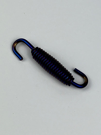 Auspufffeder, Titanoptik, 55mm