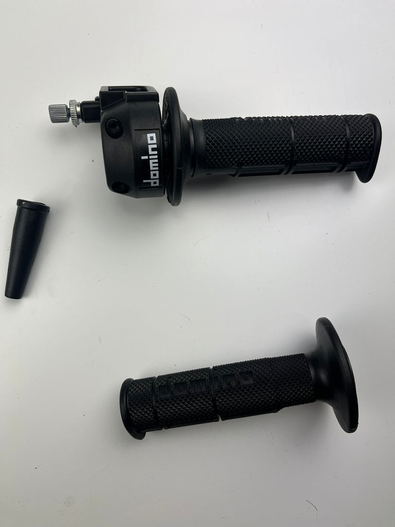 Gasgriff Set Domino Kurzhub für Aprilia/Derbi/Gilera