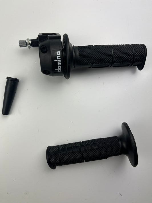 Gasgriff Set Domino Kurzhub für Aprilia/Derbi/Gilera