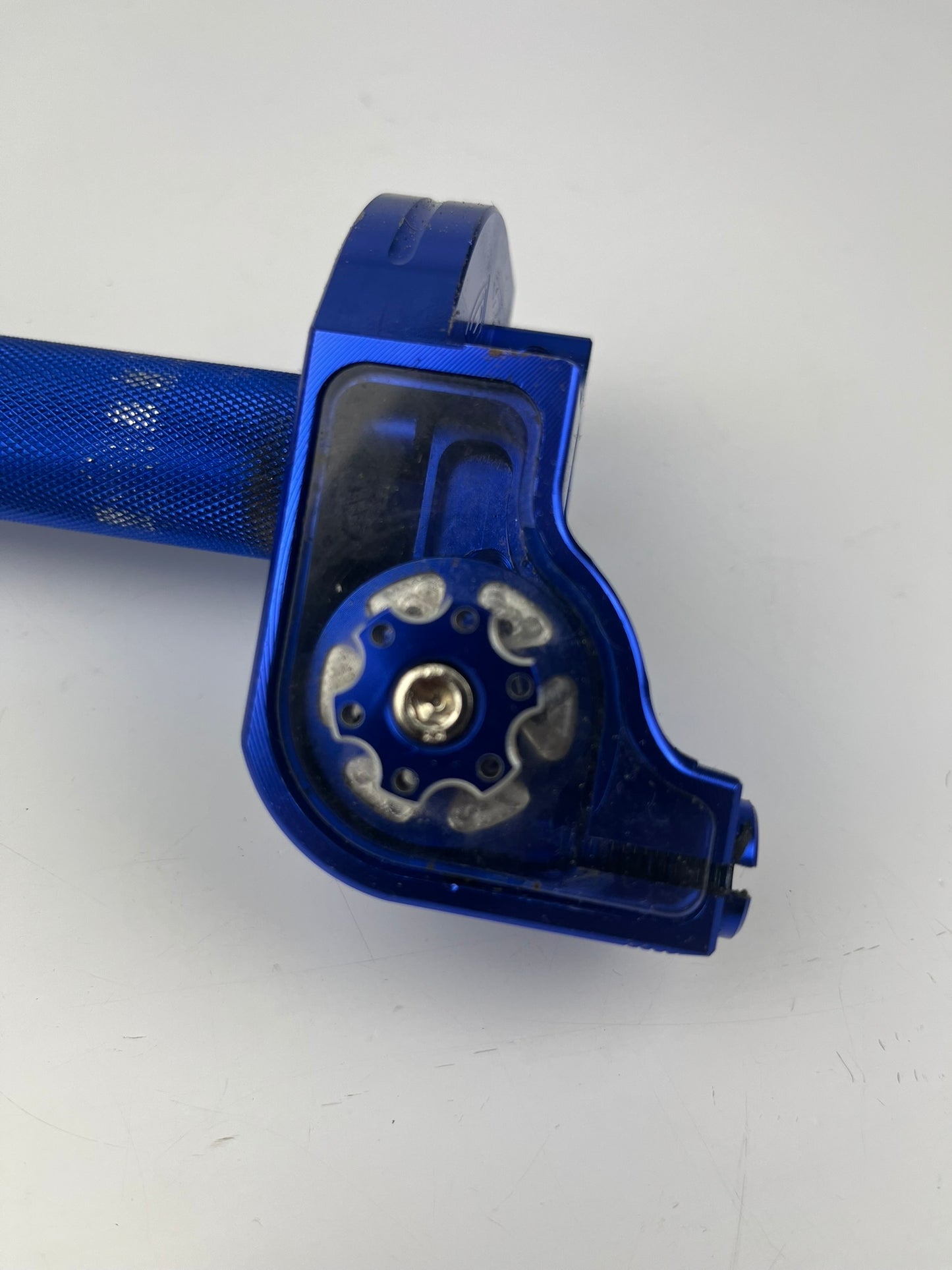 Kurzhubgasgriff blau universal, gebraucht