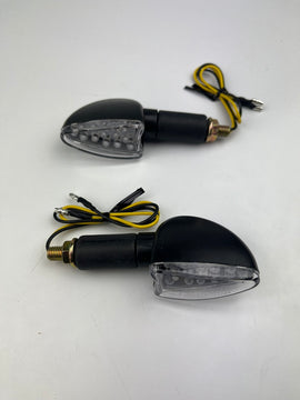 LED Blinker, schwarz 2 Stk.