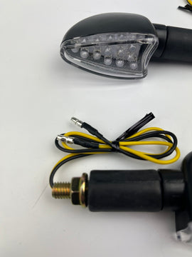 LED Blinker, schwarz 2 Stk.