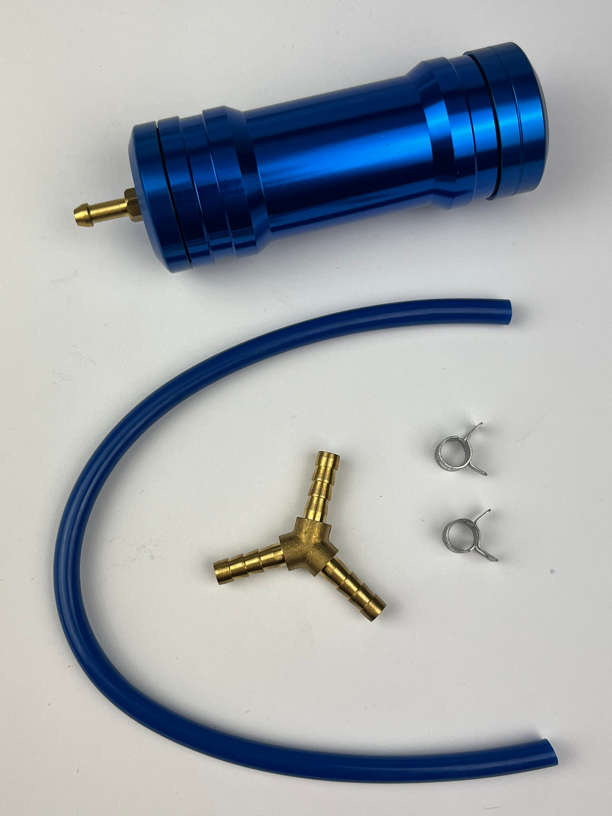 Boost Bottle / Benzinansaugsystem, blau, universal