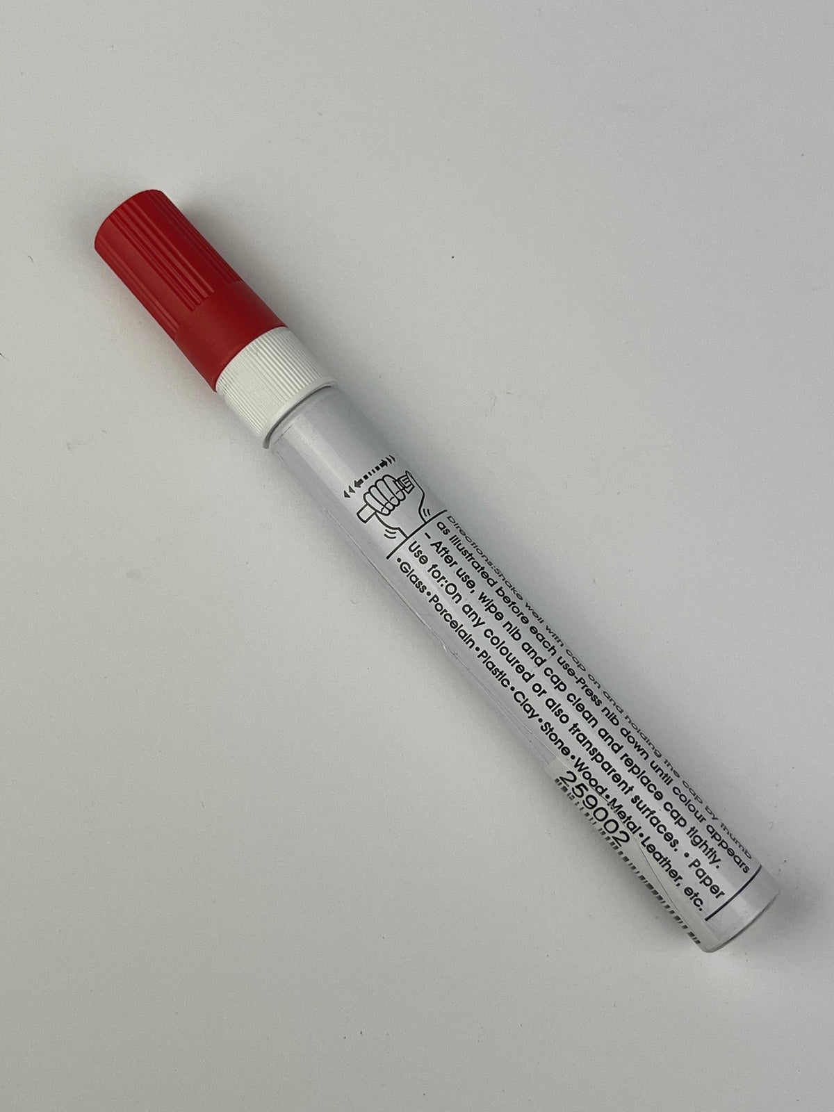 Reifenstift, rot