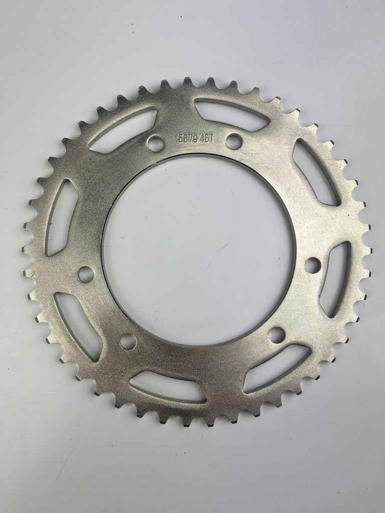 Kettenkranz, Derbi/Aprilia/Rieju/MH/Yamaha, 46 Zähne, NEU