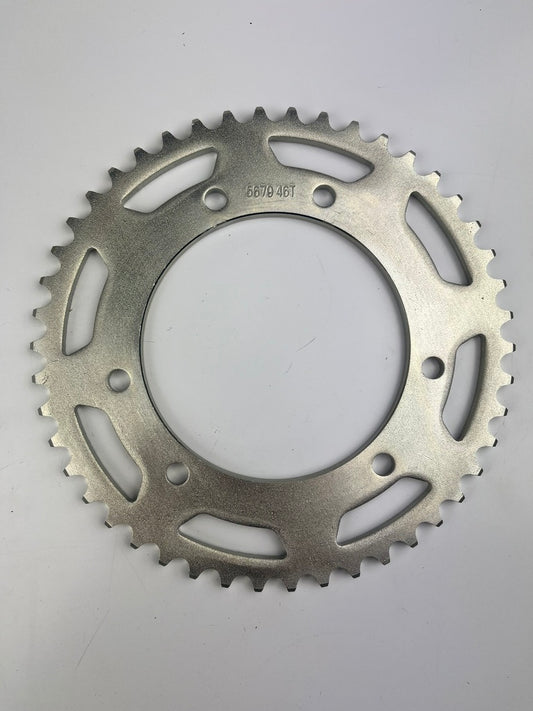 Kettenkranz, Derbi/Aprilia/Rieju/MH/Yamaha, 46 Zähne, NEU