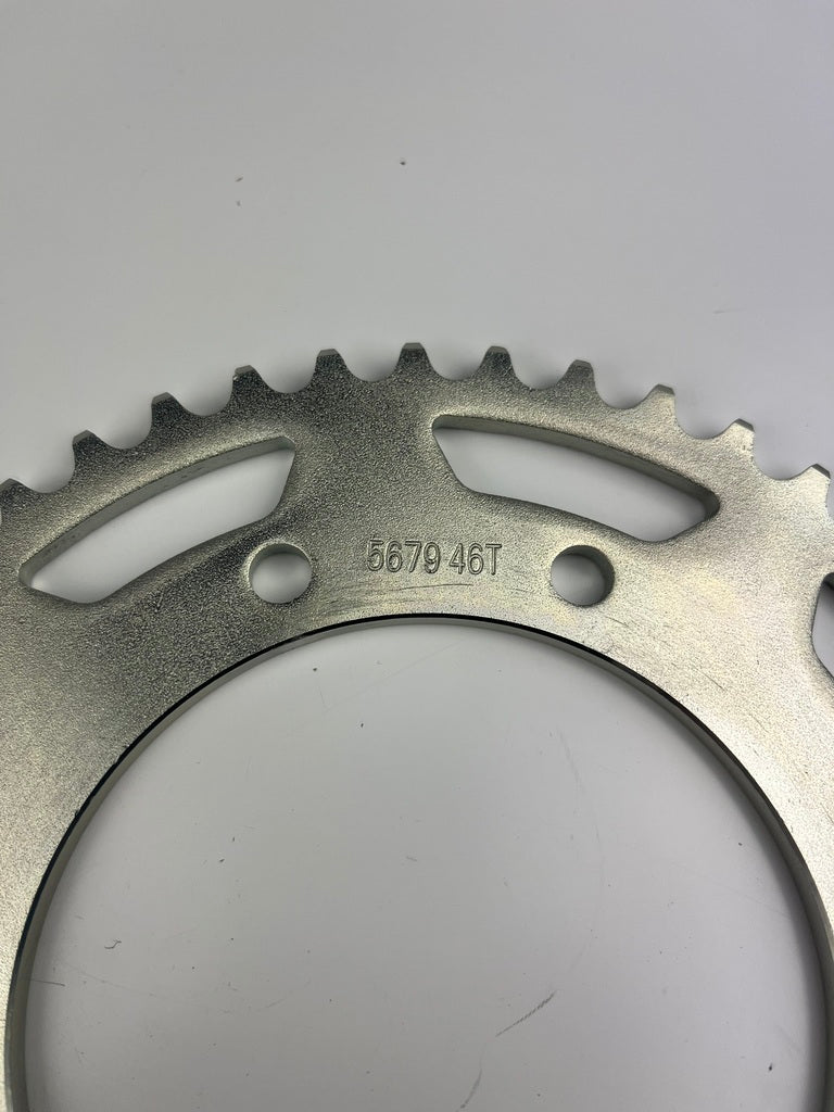Kettenkranz, Derbi/Aprilia/Rieju/MH/Yamaha, 46 Zähne, NEU