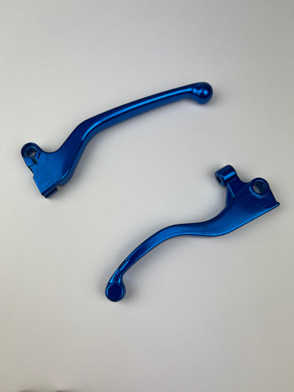 Bremshebel/Kupplungshebel Set blau, Aprilia SX/RX ab 2011, Rieju MRT,  Derbi Senda SM, DRD