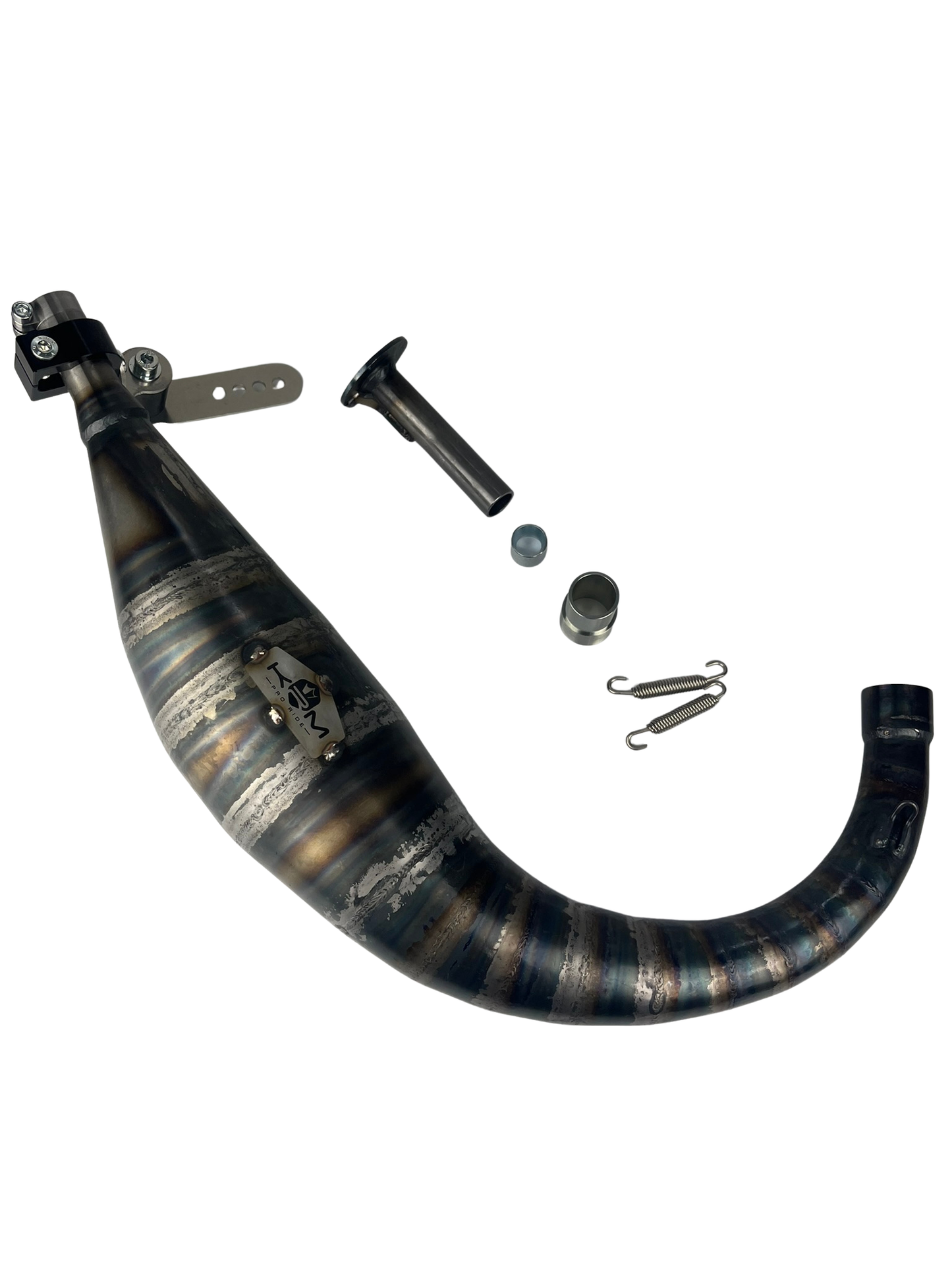 Auspuffanlage KRM Pro Ride 70-80cc Minarelli AM6, NEU