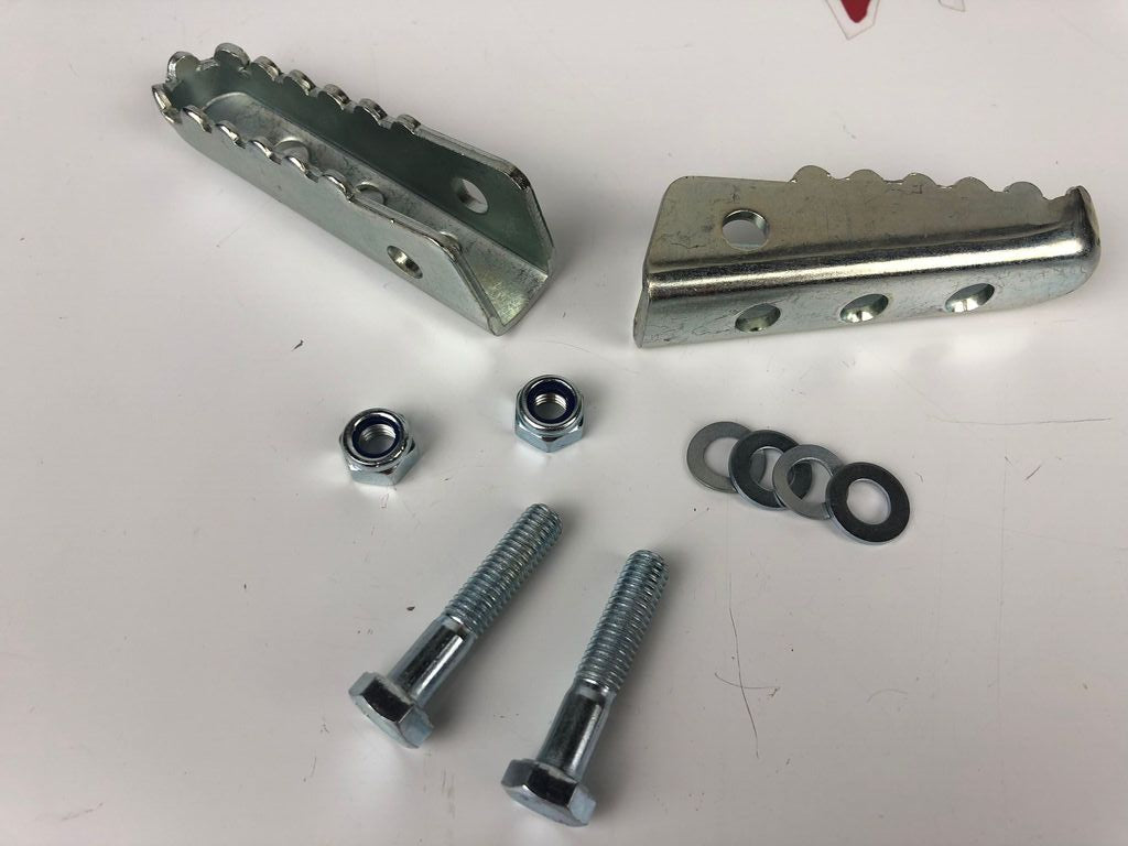 Fußrasten Satz hinten, Aprilia/Derbi/Gilera, NEU