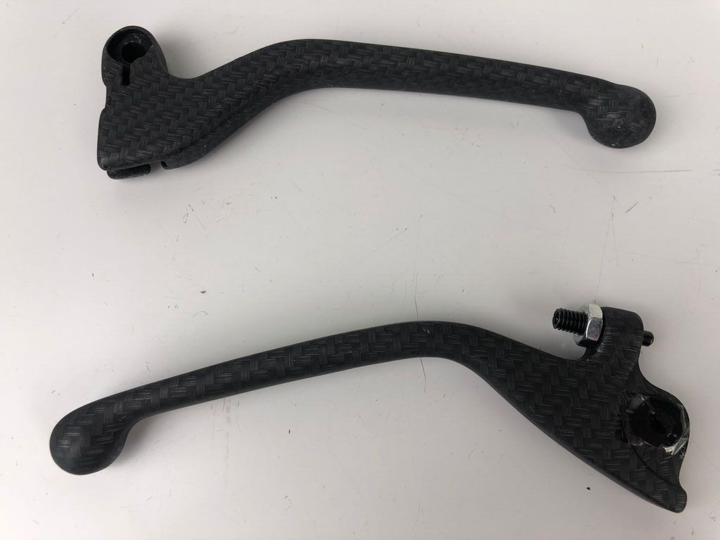 Brems- Kupplungshebelset carbon, Rieju MRX/SMX/RS1, Derbi GPR