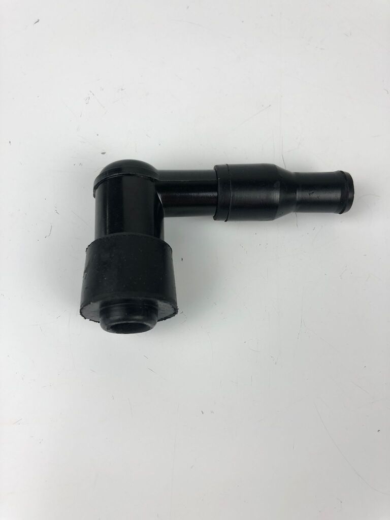 Zündkerzenstecker schwarz, 90° lang