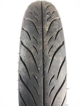 Reifen gebraucht, 3-4mm Profil, 100/80-17, BJ 14, sava