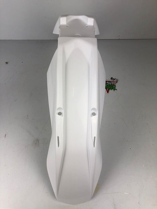 Kotflügel weiß/schwarz, Aprilia RX/SX 06-17, NEU