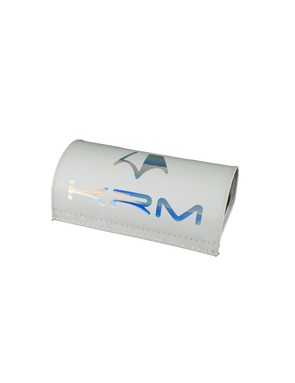 Barpad/Lenkerpolster KRM, weiss holografisch