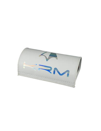 Barpad/Lenkerpolster KRM, weiss holografisch