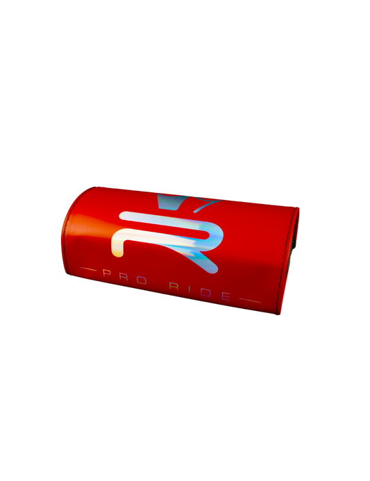 Barpad/Lenkerpolster KRM, rot holografisch