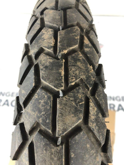 vordere Speichenfelge mit Stollenreifen, Derbi/Aprilia/Gilera, 80/90-21, 12mm Achsdurchmesser