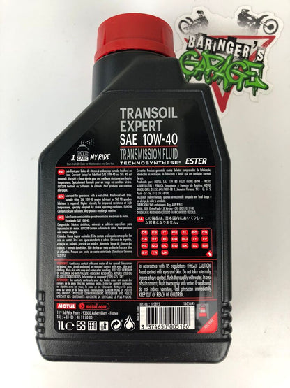 Getriebeöl Motul Transoil Expert 10W40, 1 Liter Technosynthese