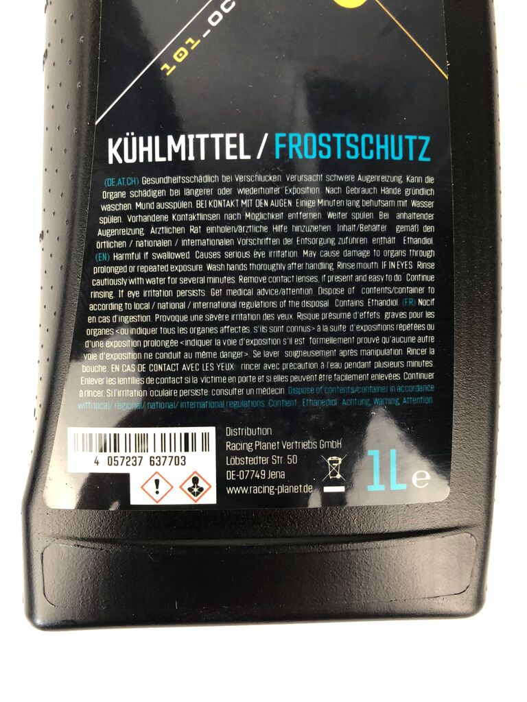 Kühlerfrostschutz / Kühlflüssigkeit, 1 Liter