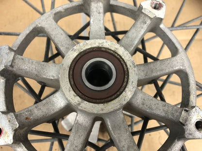 vordere Speichenfelge mit Reifen, Derbi/Aprilia/Gilera, 110/80-17, 15mm Achsdurchmesser